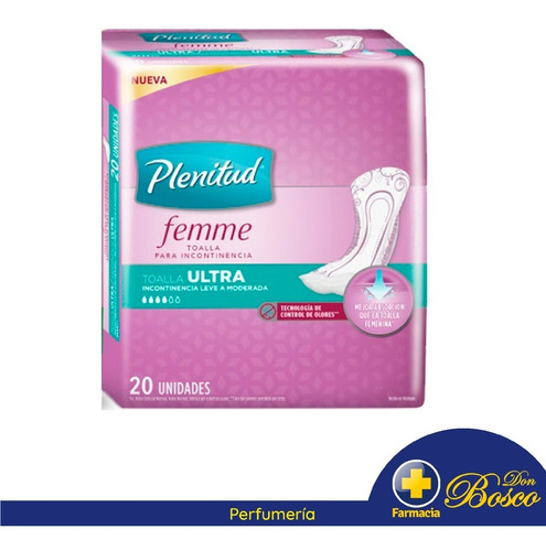 Plenitud Femme Toalla Para Incontinencia Maxi X20