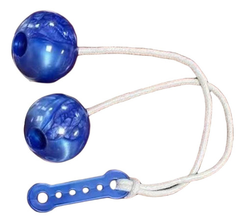 4 Bump Balls With Lights Azul