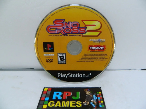 Sno Cross 2 Original Só O Cd P/ Ps2 Playstation 2 - Loja Rj
