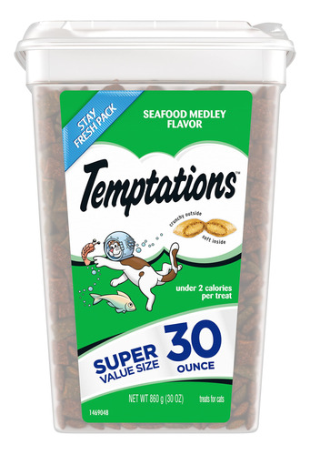 Golosinas Para Gatos, Temptations, 30 onzas