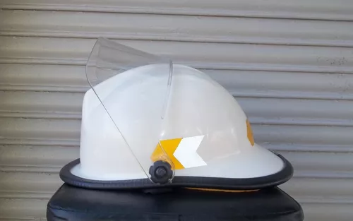 Casco Bombero Firetamer blanco