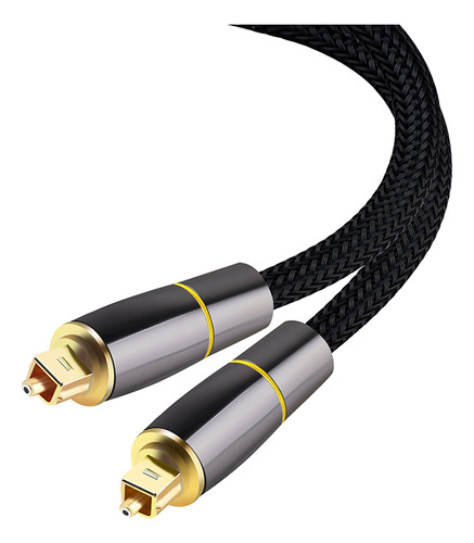 Cable De Fibra Óptica Hifi 5.1 Digital Spdif De 1 M Para Tv