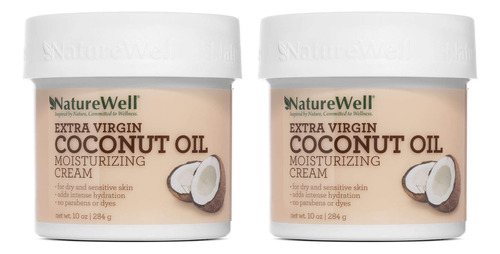 Naturewell Crema Hidratante De Aceite De Coco Extra Virgen P