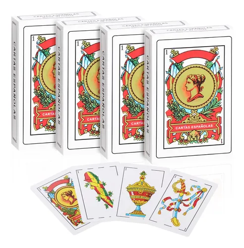comprar Mazos De Cartas Españolas Barajas Españolas Originales Color Del Reverso Personaje Idioma