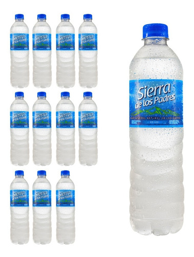 Agua Mineral Sin Gas Sierra De Los Padres Pack X 12