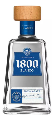 Pack De 4 Tequila 1800 Blanco 1 L