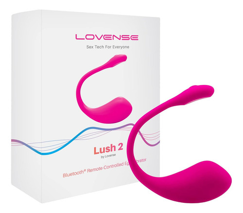 Lush 2.0 Lovense Vibrador Con App Móvil Interactivo