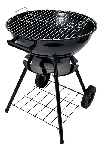Barbacoa Redonda 43cms Parrilla De Carbón Portátil