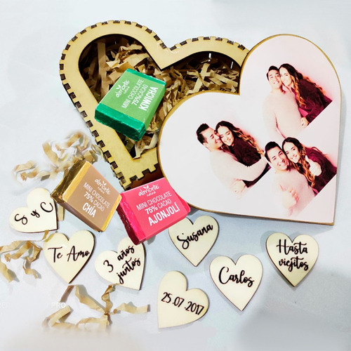 7 Corazones San Valentín  Regalos Parejas / Regalo Romántico