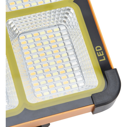 Led De Trabajo Solar De 4 Modos, Recargable, 1000 W, Resiste