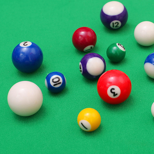 Mini Bolas De Billar De 16 Piezas, Juego De Bolas De 44mm