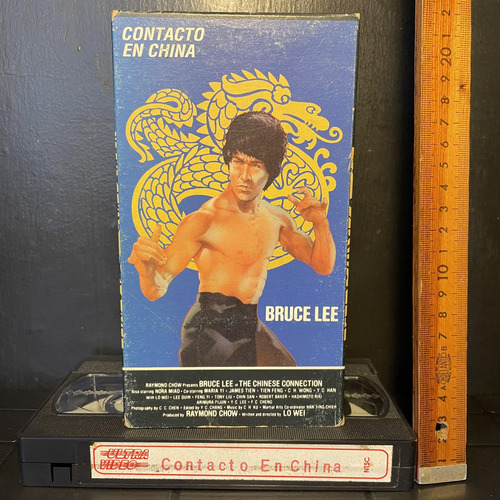 Fist Of Fury 1972 Bruce Lee En Vhs Contacto En China (Usado)