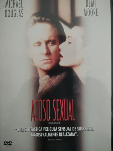 Acoso Sexual - Michael Douglas - Demi Moore Película Dvd