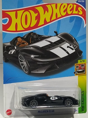 Hot Wheel Mclaren Elva  #203 Ed-2022 M-13