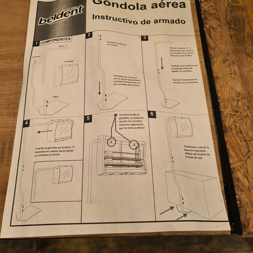 Góndola Aérea Chicles Beldent Exhibidor Golosinas Maxikiosco