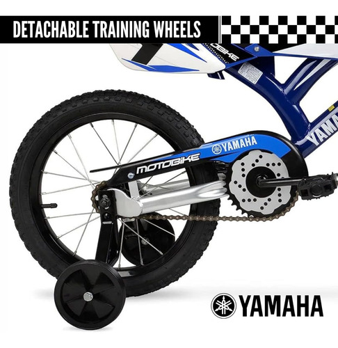 Bicicleta Yamaha Motocross 16 Para Niños Freno De Posavaso