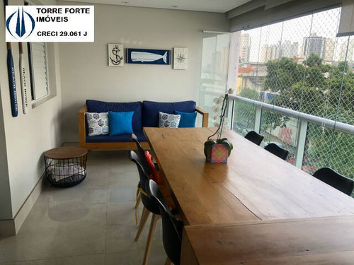 Imagem 7 de 15 de Lindo Apartamento Com 3 Suítes, Varanda Gourmet E 2 Vagas Na Mooca - 2304