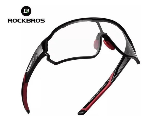 Imagem 2 de 6 de Óculos Rockbros Lente Fotocromática + Clip Grau Ciclismo