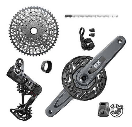 Grupo Sram Gx T-type Eagle E-mtb Bosch Axs 12v 10-52