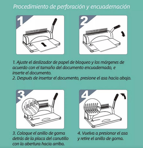 Encuadernadora Espiral Plástico