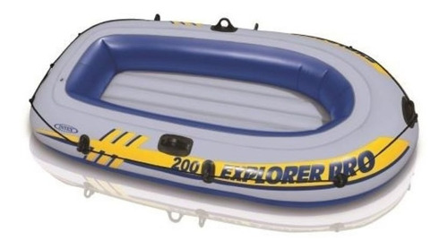 Lancha Inflable Explorer Pro 200 2 Personas Boat Set Intex