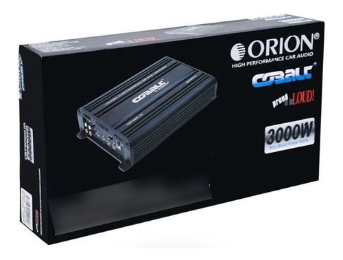 Amplificador Orion  3000 Watts 1 Canal Classe D  Cbt3000.1d