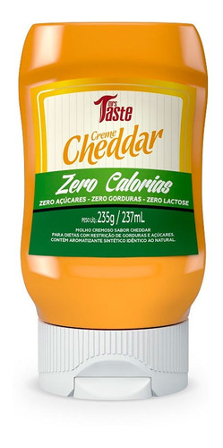 Salsa crema cheddar Mrs. Taste Zero Calorías sin TACC en frasco 235 g