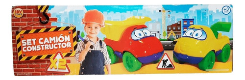 Set Camion Constructor X2 - Irv Toys Color Multicolor