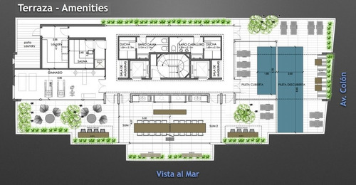 Imagen 11 de 12 de Residencias Roque Suarez - Colón Y La Costa - Primera Línea De Mar