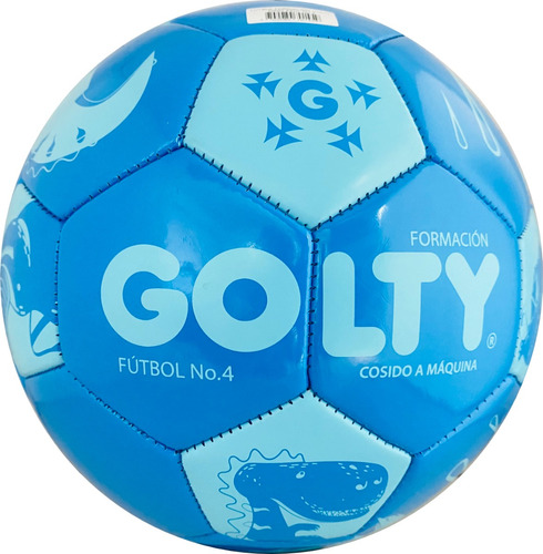 Balón De Fútbol Golty Formación Dino Cosido A Maquina #4