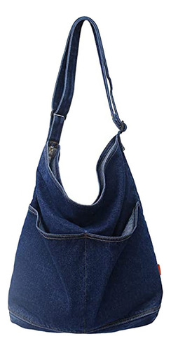 Bolso Bandolera De Hombro Con Jeans De Mezclilla