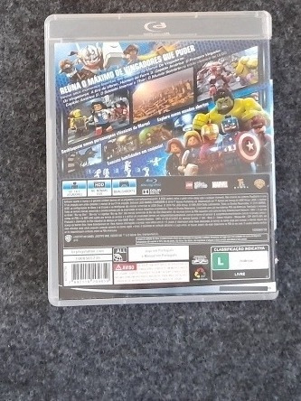 Lego Vingadores Ps3 Mídia Física (Usado)