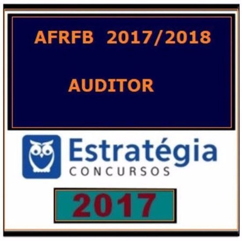 Afrfb Auditor Da Receita Federal 2017/2018 