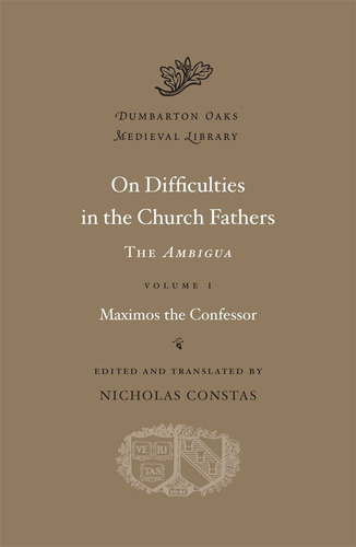 Libro On Difficulties In The Church Fathers, Volume I: The