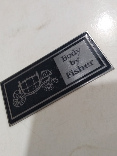 Emblema Para Estribos Fisher (Usado)