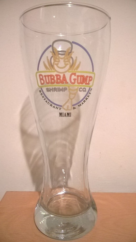 Vaso De Vidrio Bubba Gump Miami Nuevo 2017