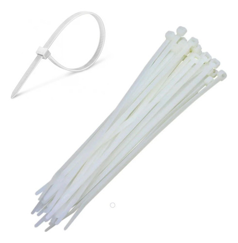 Kit 100 Abraçadeira Enforca Gato Nylon 4,7mm X 300mm