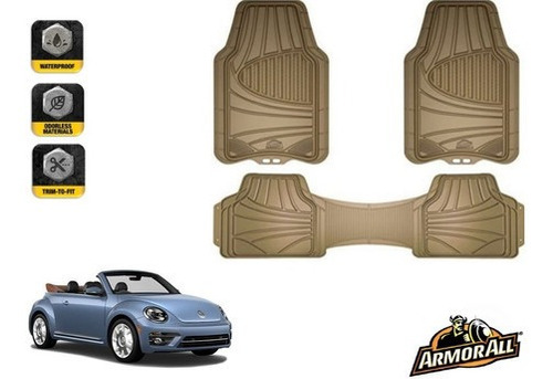 Kit Tapetes Beige Uso Rudo Beetle Convertible 2018 Armor All