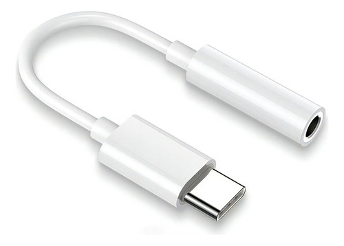 Adaptador Audifonos Tipo C - 3.5 Mm Marca Joyroom Color Blanco