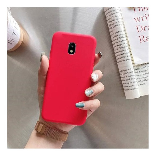 Funda Silicona Suave Al Tacto Para Samsung Galaxy J7 2018