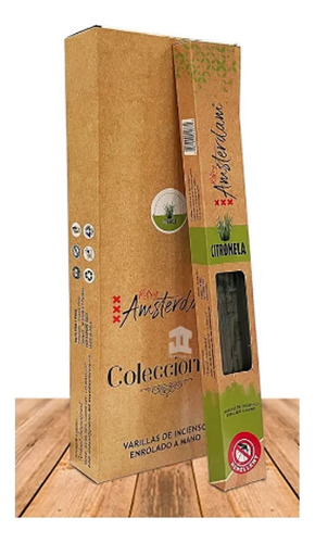 Incienso Jardin Rolling Amterdam 41cm Citronela