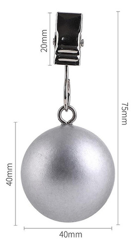 4x Peso De La Cortina Hangers Pendants Multipurpose Pendants