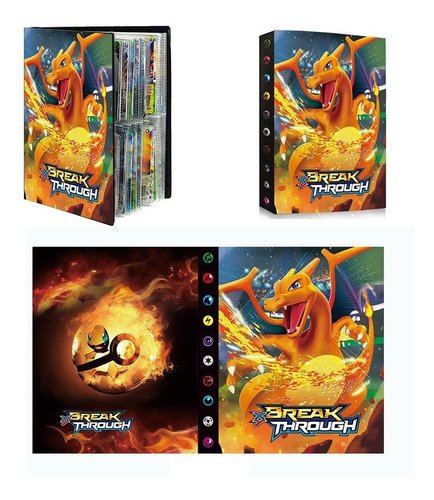 Álbum Pokémon 240 Cards Charizard
