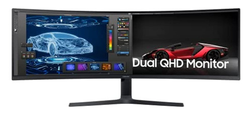 Samsung 49  S95ua Super Ultrawide Dual Qhd Monitor, 4ms, Qle