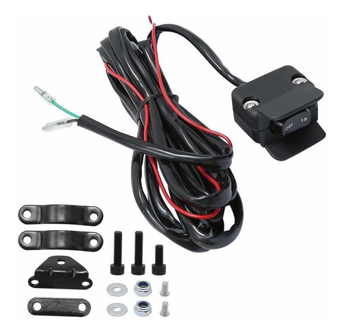 Duty Manillar Control Line Winch Rocker Switch Adverten Para