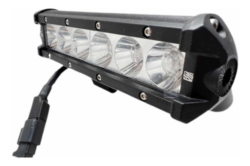 Imagen 9 de 9 de Barra Led Tipo Slim 20 Cm Largo Off Road Mq-ssr08s