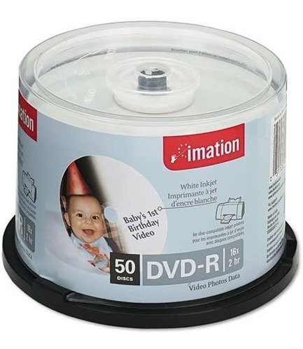 Dvd Imprimible Imation 4.7gb (pack De 50)