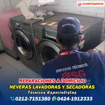 Comprar Serv Tecnico Lavadora Secadora Nevera Reparación A Domicilio