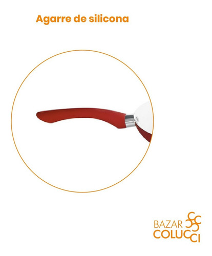 Sartén Cerámica Antiadherente Mango De Silicona 28cm Carol