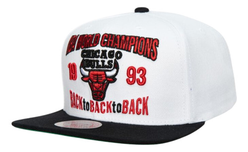 Gorra Mitchell & Ness Chicago Bulls Back To Back '93